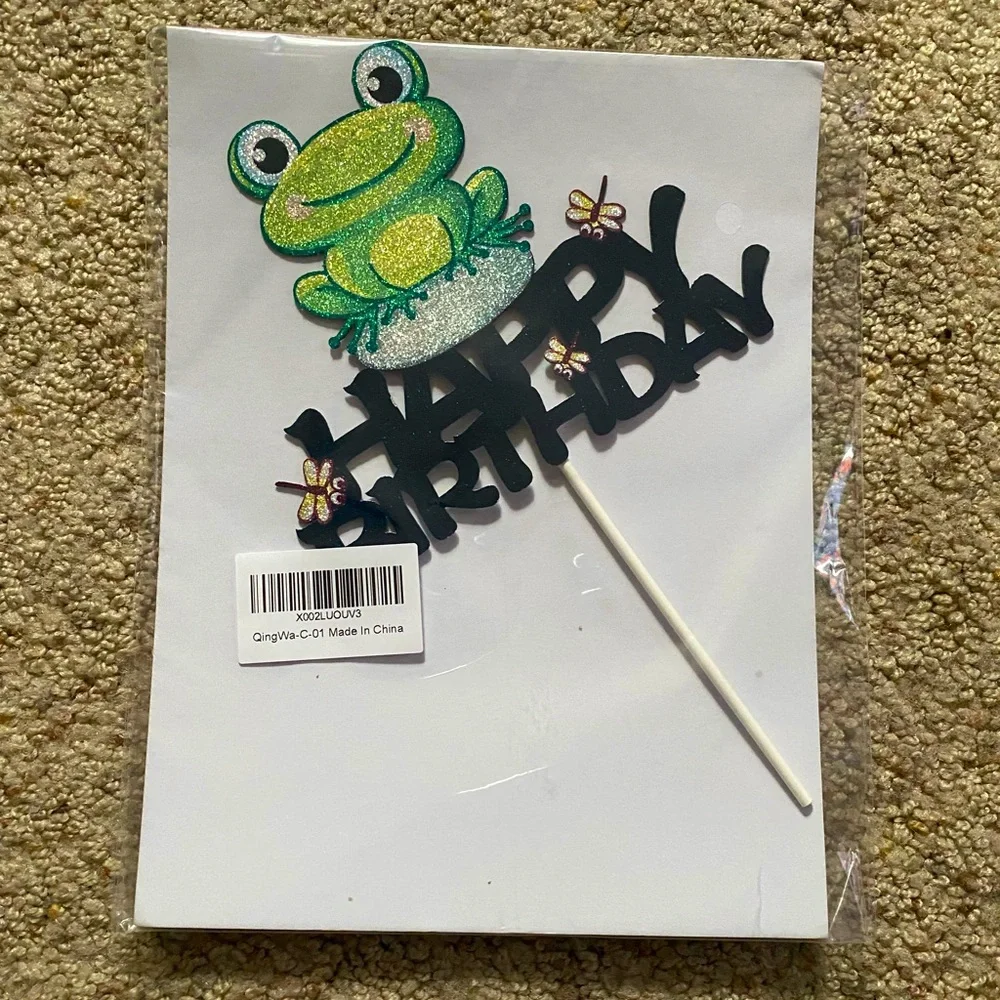 Frog Cake Topper